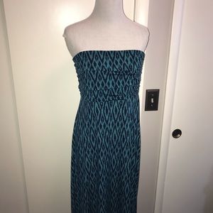 Banana republic strapless dress